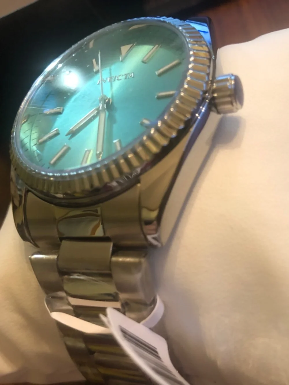 Invicta Celestial Men's Watch-40mm Light Blue Dial, Fluted Bezel #69250